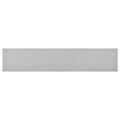 VidaXL Tapijtloper 80x400 cm lichtgrijs
