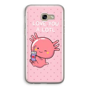 Love You A Lotl: Samsung Galaxy A5 (2017) Transparant Hoesje