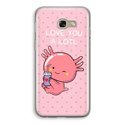 Love You A Lotl: Samsung Galaxy A5 (2017) Transparant Hoesje