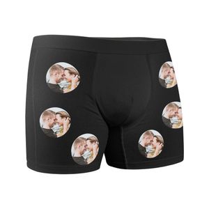 Boxershort bedrukken - XL - Zwart