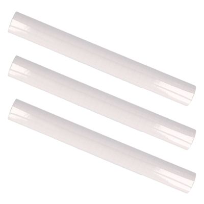 Set van 3x stuks rollen Transparant kaftfolie zelfklevend 500 x 45 cm -Boeken kaften
