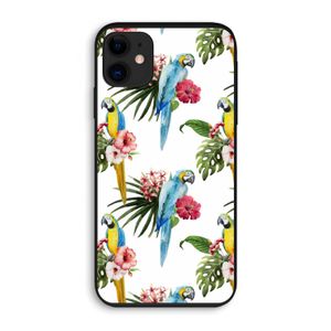 Kleurrijke papegaaien: iPhone 11 Biologisch afbreekbaar hoesje
