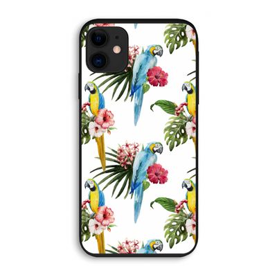Kleurrijke papegaaien: iPhone 11 Biologisch afbreekbaar hoesje