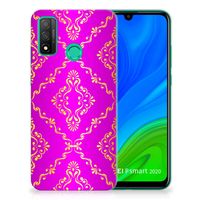 Siliconen Hoesje Huawei P Smart 2020 Barok Roze - thumbnail