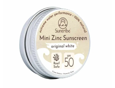 Suntribe Zonnebrandcrème - gezicht & sport - spf 50 - original white - 15 gr