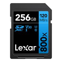 Lexar 256GB SD Pro UHS-1 U1 800x 120MB/s geheugenkaart - thumbnail