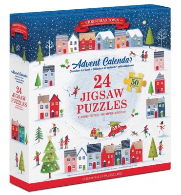 Christmas Town Adventskalender 24 x 50 Stukjes