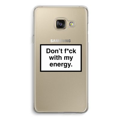 My energy: Samsung A3 (2017) Transparant Hoesje