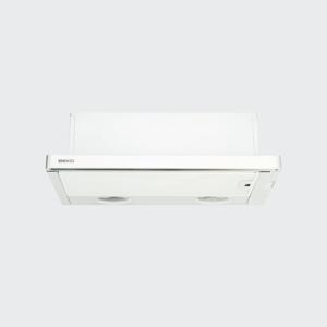 Beko CTB 9250 X afzuigkap Onderbouw Roestvrijstaal, Wit 440 m³/uur