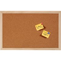 Prikbord van kurk - 30 x 45 cm   - - thumbnail