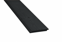 Sponningplank zwart 16x190x5000