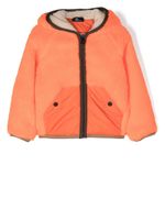 Moncler Enfant veste zippée à capuche - Orange