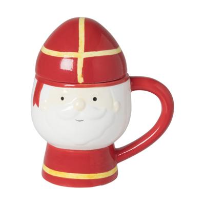 Sinterklaas mok - rood/geel/wit - 300 ml Sinterklaas mok - rood/geel/wit - 300 ml