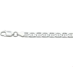 TFT Armband Zilver Anker 4,5 mm 19 cm