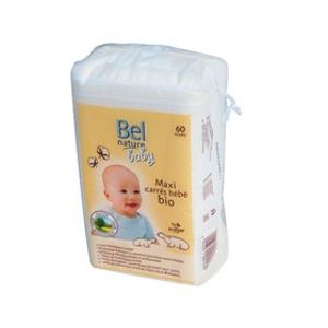 Baby Wattenpads Bio Katoen 9 x 11 cm