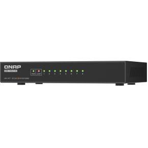 QNAP QSW-1108-8T-R2 netwerk-switch Unmanaged 2.5G Ethernet (100/1000/2500) Desktop Zwart