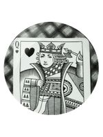 Fornasetti assiette imprimée - Noir