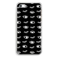 Eye pattern #3: iPhone 5 / 5S / SE Transparant Hoesje Eye pattern #3: iPhone 5 / 5S / SE Transparant Hoesje