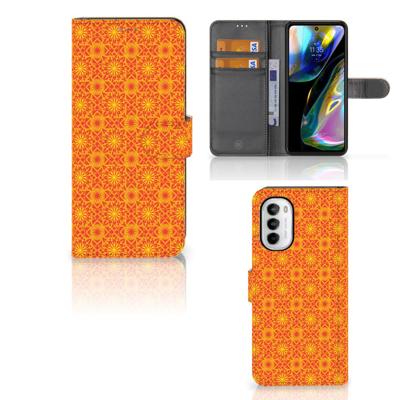 Motorola Moto G52 | Moto G82 | Telefoon Hoesje | Batik Oranje