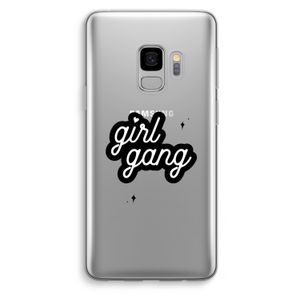 Girl Gang: Samsung Galaxy S9 Transparant Hoesje
