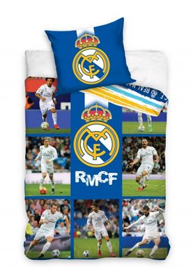 Carbotex Dekbedovertrek Real Madrid spelers 160 x 200 cm Carbotex Dekbedovertrek Real Madrid spelers 160 x 200 cm
