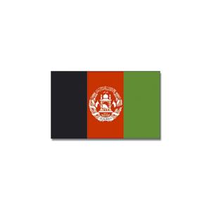 Vlag Afghanistan - 90 x 150 cm - feestartikelen - landen thema supporter - versiering