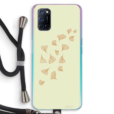 Falling Leaves: Oppo A52 Transparant Hoesje met koord