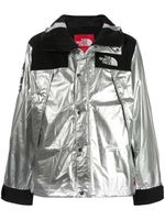 Supreme x The North Face Metallic Mountain parka - Argent