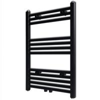 Radiator / handdoekenrek recht 500x764 mm zwart - thumbnail