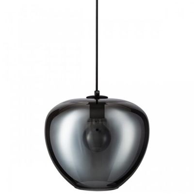 Glas Bulgari smoke Ø 28cm