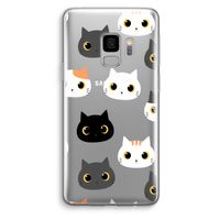 Katten: Samsung Galaxy S9 Transparant Hoesje