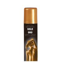 Bodypaint spray - Goud - lichaam- en haarspray - Verf/schmink voor lichaam en haar