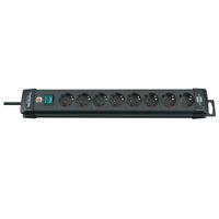 Brennenstuhl 1951180100 PDU Stekkerdoos | 8 sockets | met Schakelaar | 3 meter | Zwart - thumbnail