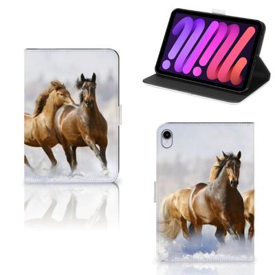 iPad Mini 6 (2021) Flip Case Paarden iPad Mini 6 (2021) Flip Case Paarden
