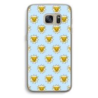 Leeuwenkoppen: Samsung Galaxy S7 Transparant Hoesje Leeuwenkoppen: Samsung Galaxy S7 Transparant Hoesje