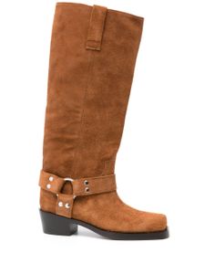 Paris Texas bottines Roxy 50 mm en daim - Marron