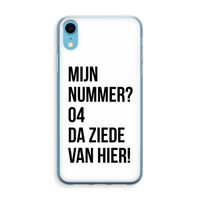 Da ziede van hier: iPhone XR Transparant Hoesje