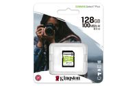 Kingston Technology Canvas Select Plus flashgeheugen 128 GB SDXC Klasse 10 UHS-I - thumbnail