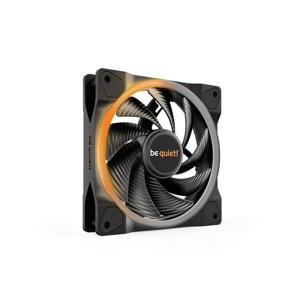 BeQuiet Light Wings PC-ventilator Zwart (b x h x d) 120 x 25 x 120 mm Incl. LED-verlichting