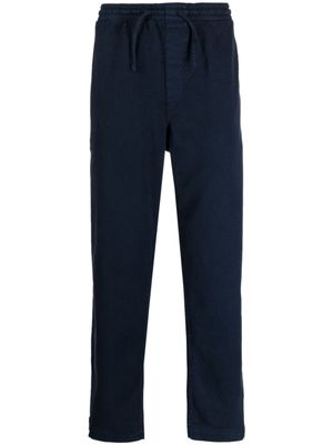 YMC pantalon Alva à lien de resserrage - Bleu