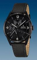 Horlogeband Festina F16849-3 Leder Donkerbruin 20mm