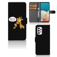 Samsung Galaxy A53 Leuk Hoesje Giraffe