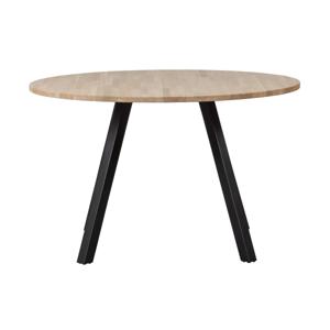 Woood Tablo eettafel rond eiken ø120 cm 2-standen onderstel