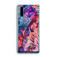 Pink Orchard: Huawei P30 Transparant Hoesje Pink Orchard: Huawei P30 Transparant Hoesje