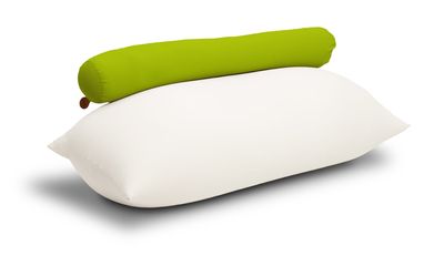 Terapy Toby rugleuning zitzak - Groen | 160cm x 25cm x 25cm