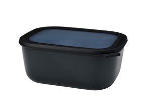 Mepal multikom cirqula rechthoekig 3000 ml - nordic black