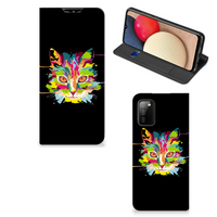 Samsung Galaxy M02s | A02s Magnet Case Cat Color