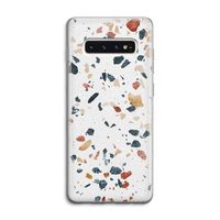 Terrazzo N°4: Samsung Galaxy S10 4G Transparant Hoesje