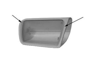 Spiegelkap Links -9/99 3031841