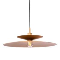 Artdelight Hanglamp Linares 1 lichts Ø 50 cm licht bruin
